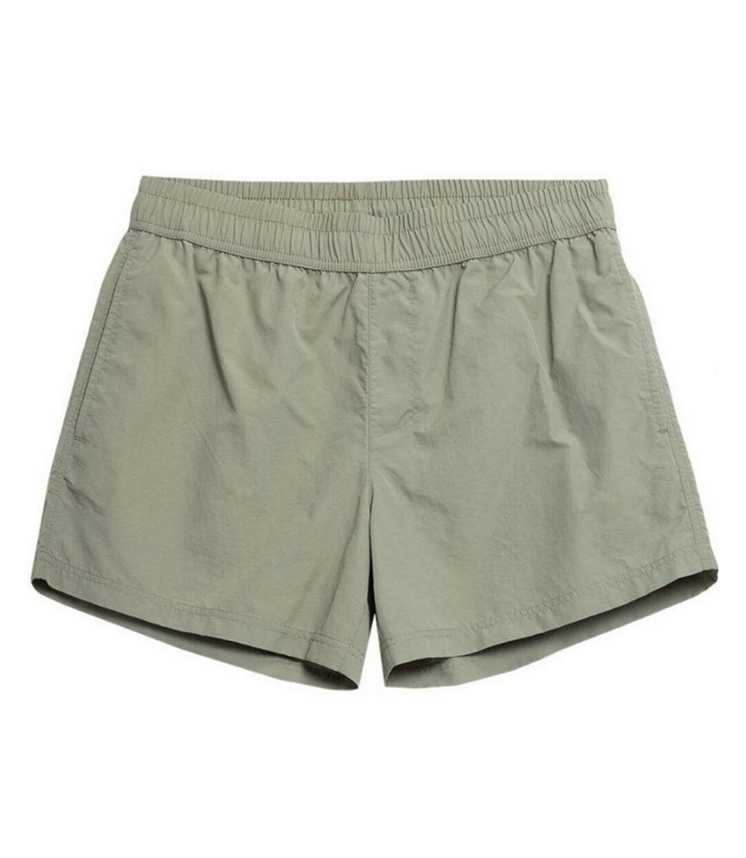 Short De Bain Motif/style Uni Homme Vert Outhorn-2