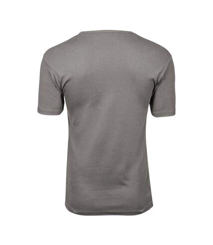 Tee Jays Mens Interlock Short Sleeve T-Shirt (Stone) - UTBC3311
