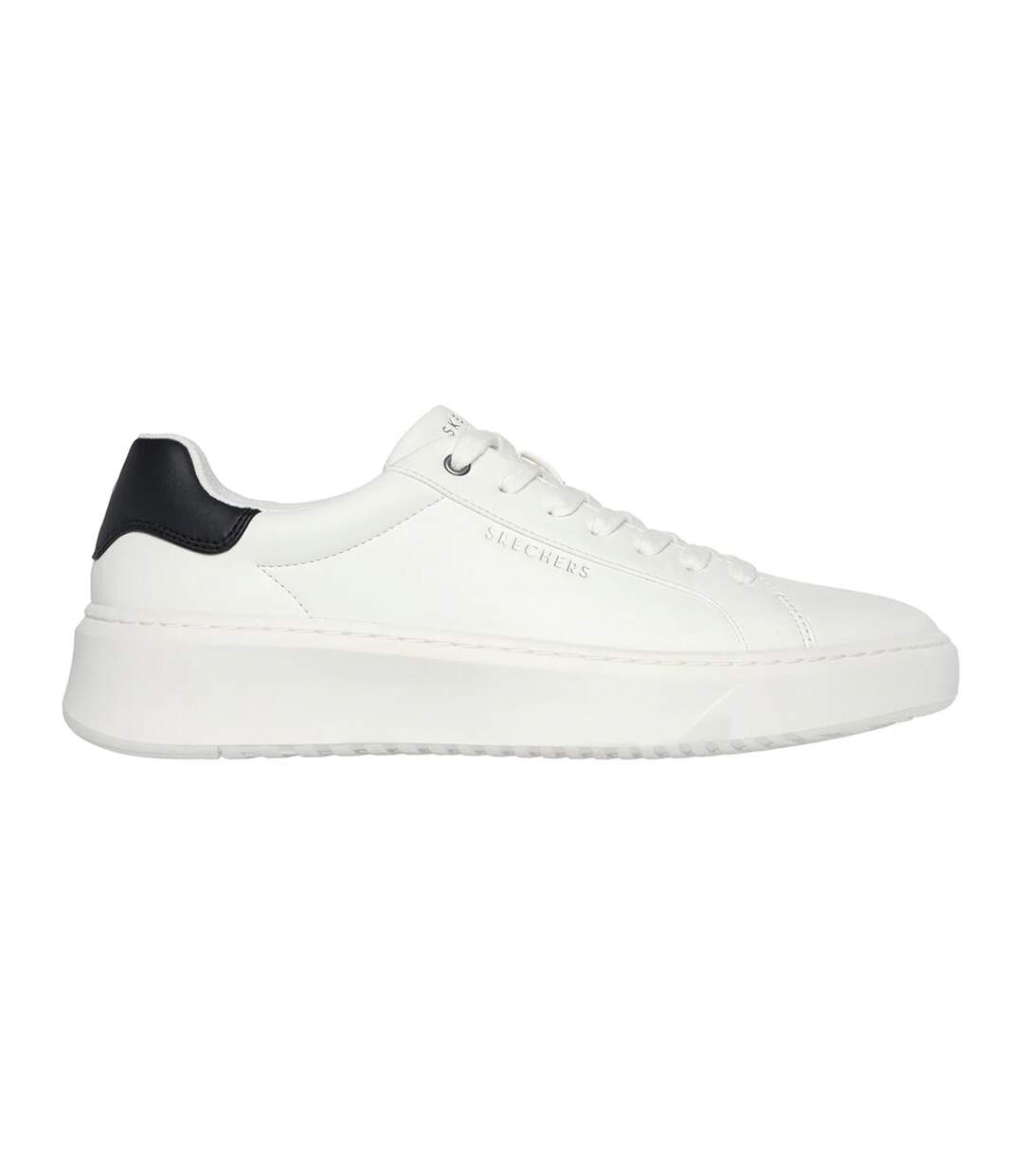 Mens Court Break Suit Trainers White Skechers-3