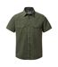 Craghoppers Mens Kiwi Short-Sleeved Shirt (Cedar Green)