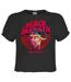Womens/ladies Paranoid Black Sabbath Crop T-shirt Charcoal Amplified-1