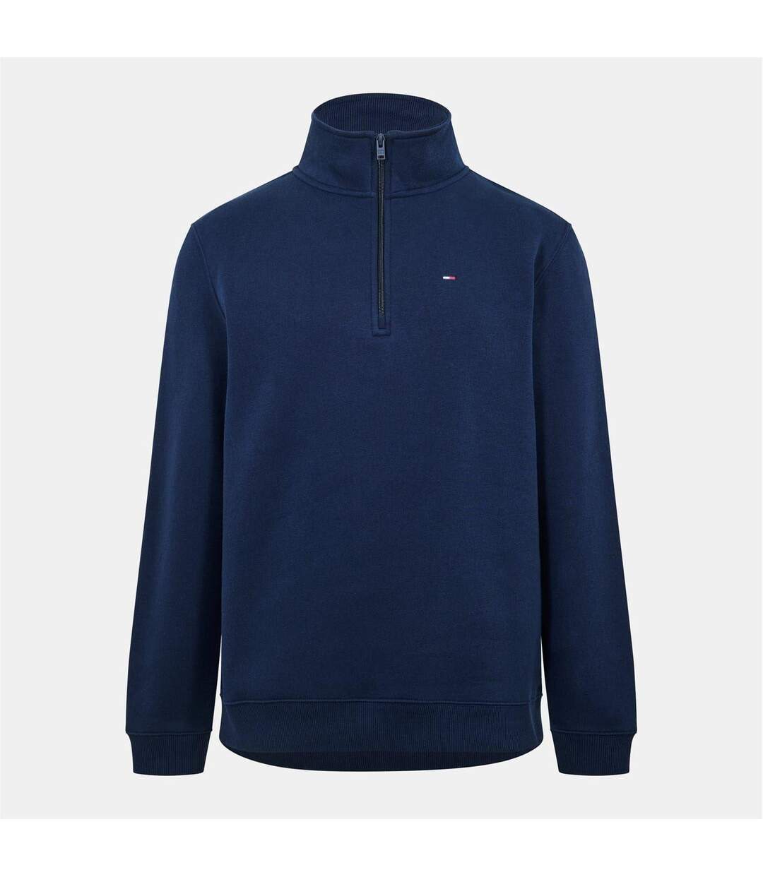 Sweat Motif/style Drapeau Homme Bleu Marine Foncé Tommy Jeans-1
