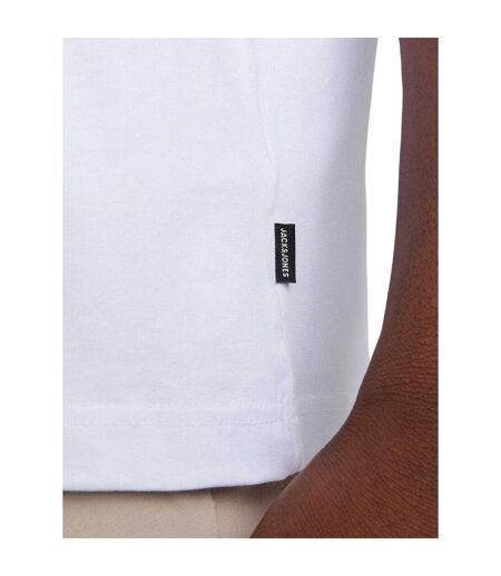Mens Edge T-shirt White Jack And Jones