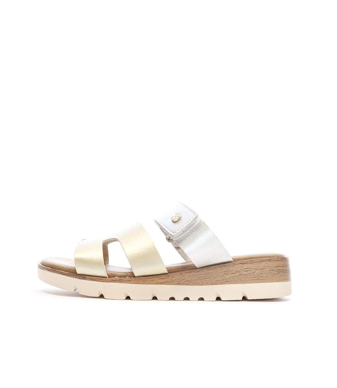 Sandales argent/doré femme xti 144125-1