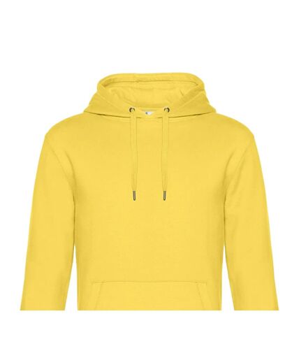 Sweat à capuche king homme jaune B&C