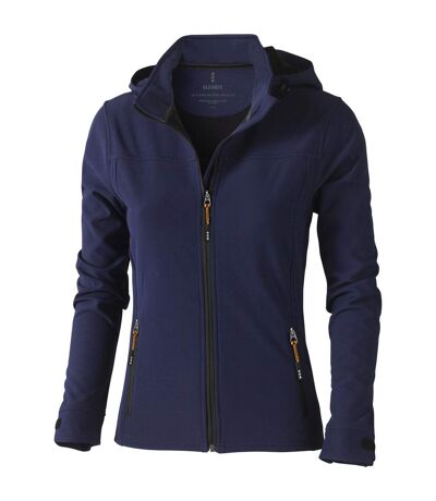 Elevate Womens/Ladies Langley Softshell Jacket (Navy)