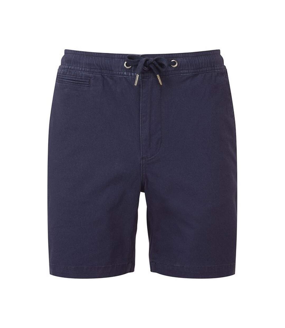 Mens chino drawstring shorts navy Wombat