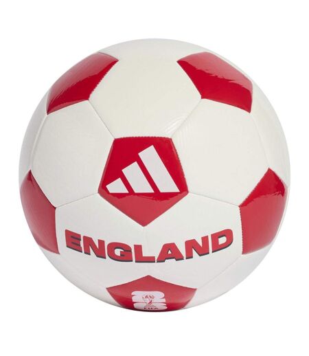 Ballon De Foot Motif/style Angleterre Fifa Taille 5 Blanc Rouge Bleu Marine Adidas