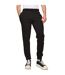 Unisex Adult Premium Combed Cotton Jogging Bottoms Black Casual Classics-4
