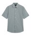 Mens Geometric Regular Shirt Turquoise Ted Baker-2