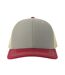 Casquette Trucker Motif/style 6 Panneaux Sonic-s Adulte Gris Bordeaux Beige Gris Atlantis Headwear-4