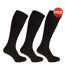 Chaussettes hautes homme noir Universal Textiles