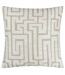 Lauder jacquard cushion cover 45cm x 45cm ecru Hoem