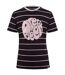 T-shirt Motif/style À Rayures Homme Noir Pretty Green-1