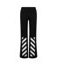 Pantalon De Jogging Motif/style Diagonal Femme Blanc Noir Off White-3