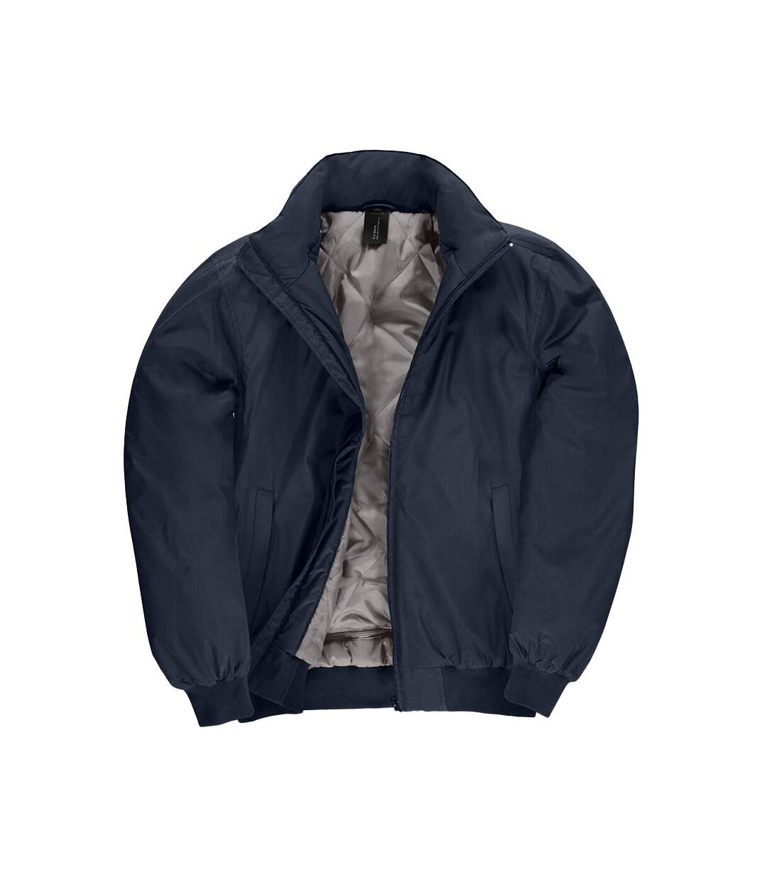 Blouson Aviateur Crew Homme Bleu Marine Gris B&C-1