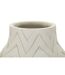Vase Design en Céramique Winter 60cm Crème-3