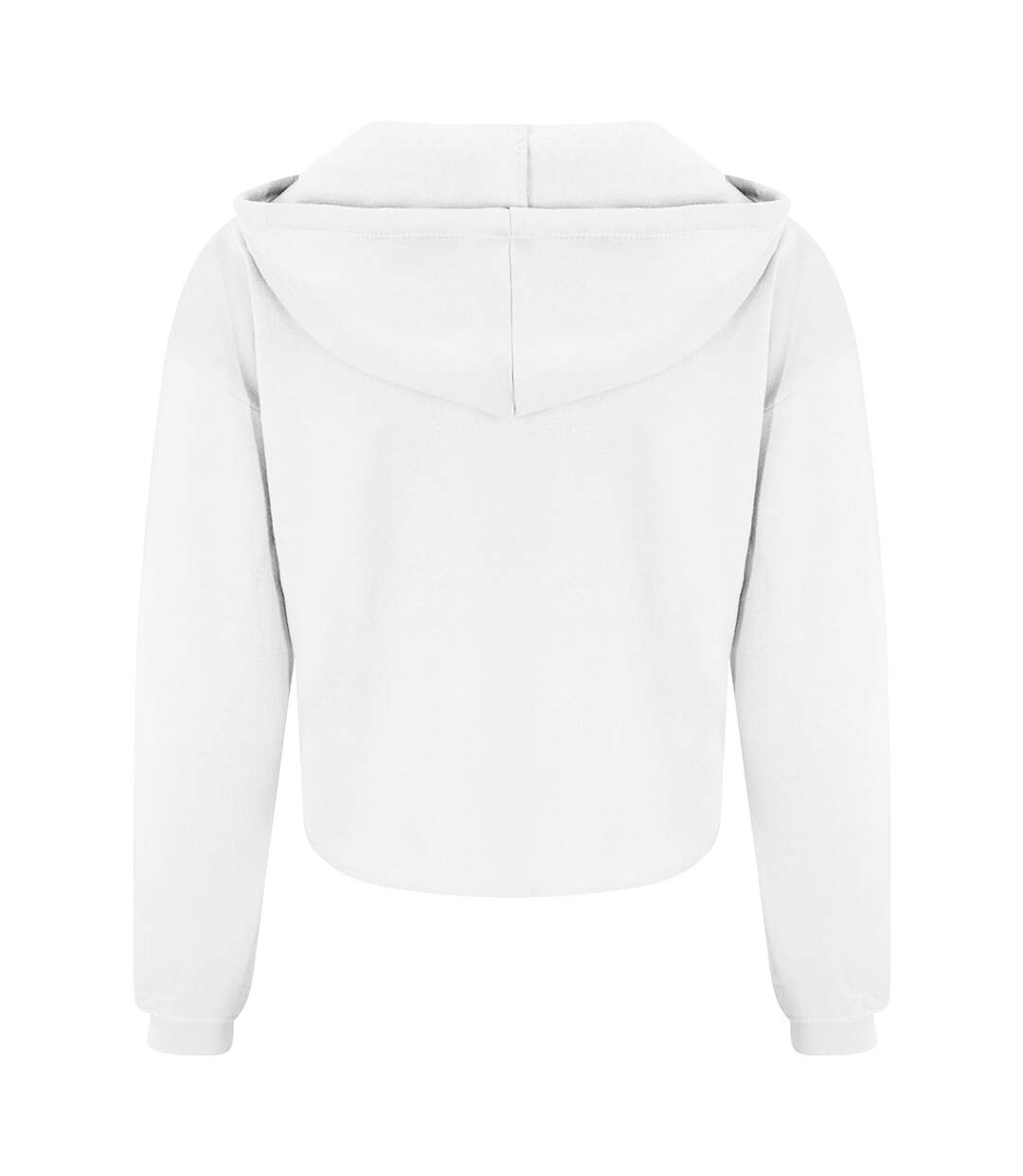 AWDis Just Hoods Womens/Ladies Girlie Cropped Hoodie (Arctic White) - UTPC3447-2
