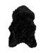 Tapis Imitation Fourrure Katy 60x90cm Noir-1