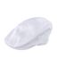 Casquette plate GATSBY - RC077X - blanc