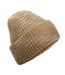 Unisex Adult Chunky Knitted Beanie Espresso Haze Beechfield-1