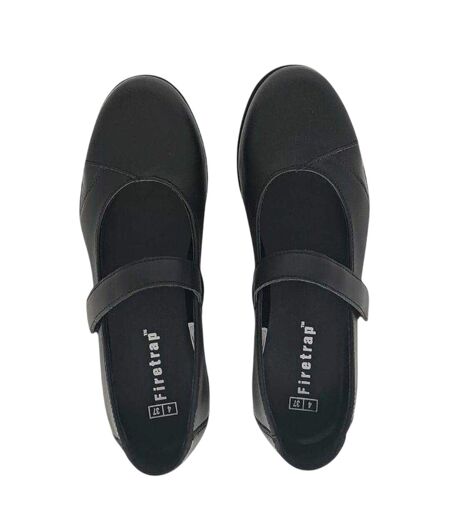 Womens/ladies Mary Janes Black Firetrap