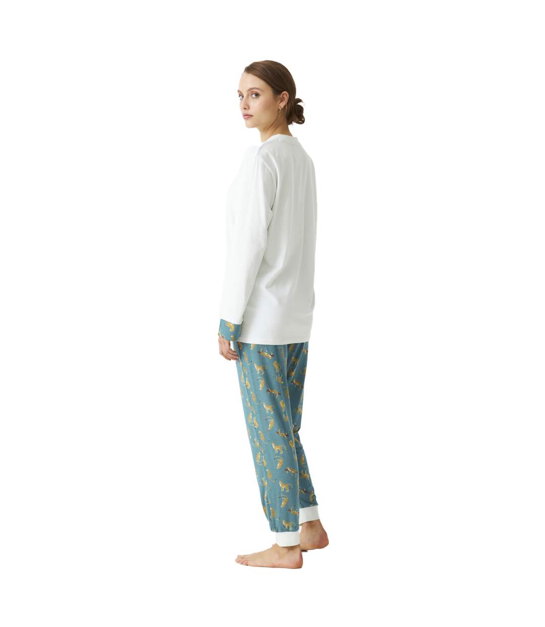 JJB2 Women's Fine Modal Long Sleeve Pajamas