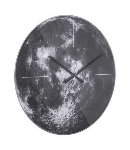 Horloge en verre Lune 60 cm
