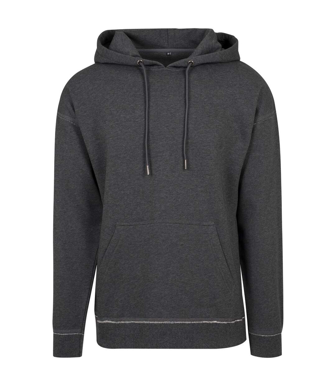Sweat À Capuche Homme Charbon Build Your Brand-1