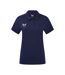 Polo Motif/style Logo Femme Bleu Violacé Castore-1