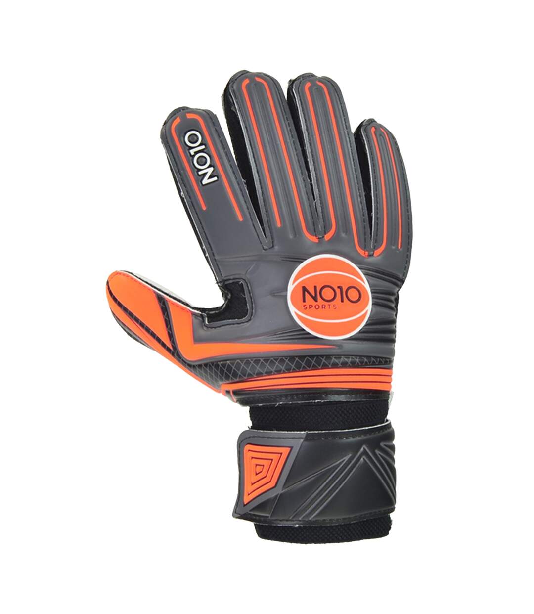 Gants De Gardien De But Adulte Gris Orange Blanc NO10-1