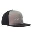 Casquette Ajustable Motif/style Logo Chromé Noir Gris Halo-2
