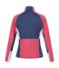 Regatta Womens/Ladies Yare VII Marl Full Zip Soft Shell Jacket (Fruit Dove/Dusty Denim) - UTRG8839