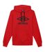 Mens logo hoodie vermillion Umbro