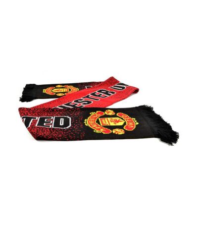 Manchester United FC Unisex Adults Speckled Scarf (Red) - UTBS1129
