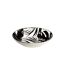 Lot de 6 Assiettes Creuses Palme 20cm Noir-2