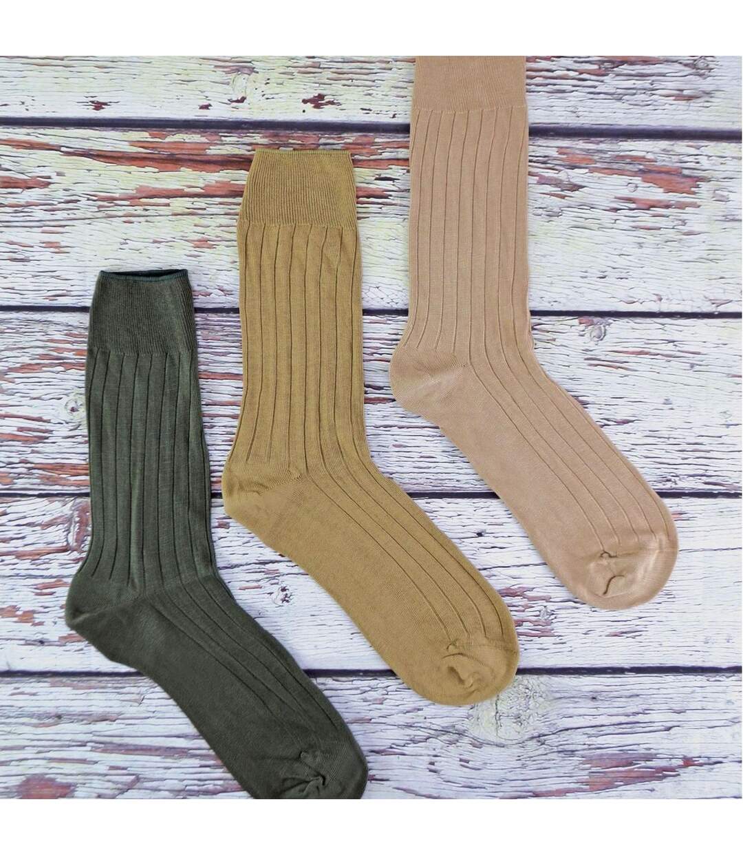 6 Pack Mens 100% Egyptian Cotton Dress Socks-4