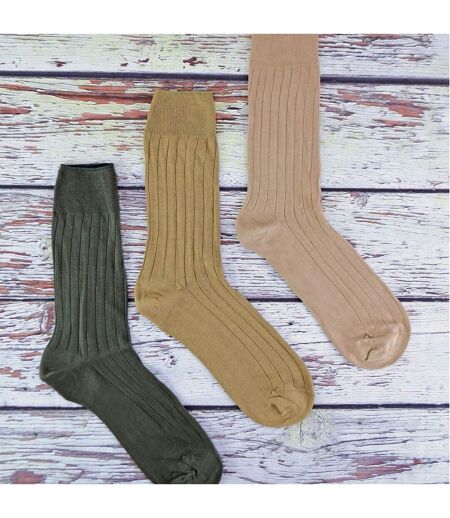 6 Pack Mens 100% Egyptian Cotton Dress Socks