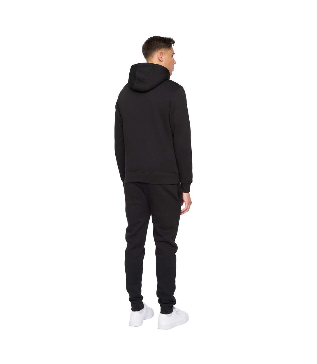 Mens Merchell Hoodie And Joggers Set Black Duck And Cover-2