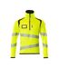 Pull Accelerate Safe Homme Jaune Fluo Noir Mascot-1