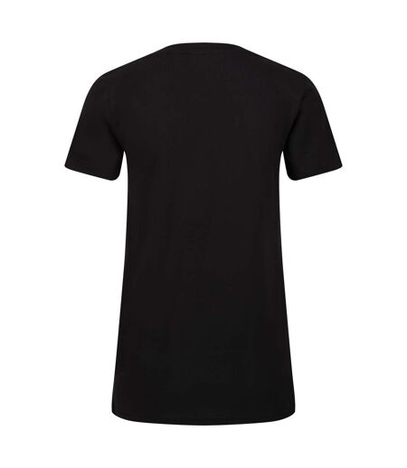 Regatta Womens/Ladies Filandra VII Week End T-Shirt (Black) - UTRG9017