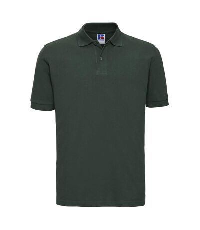 Polo classic homme vert bouteille Russell Russell