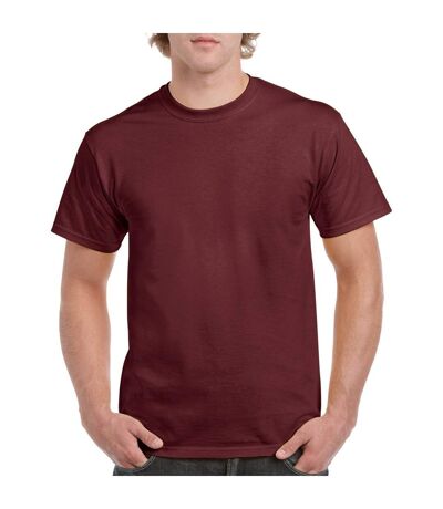 Lot De 5  T-shirts Manches Courtes Hommes Pourpre Gildan