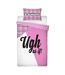 Ugh as if! icon duvet cover set pink/white Clueless-2