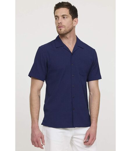 Chemise manches courtes polyester relaxed DUCKER