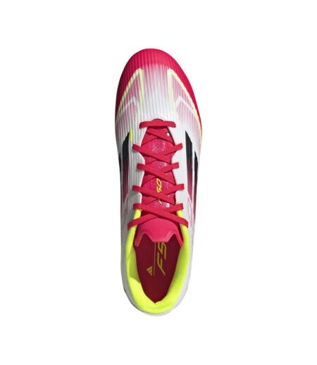 Chaussures De Foot Pour Terrain Souple F50 League Homme Blanc Rouge Adidas