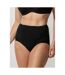 Slip taille haute gainant Secret Sense noir Luna-1