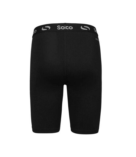 Mens Core 9 Compression Shorts Black White Sondico