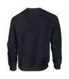 Gildan DryBlend Adult Set-In Crew Neck Sweatshirt (13 Colours) (Black)