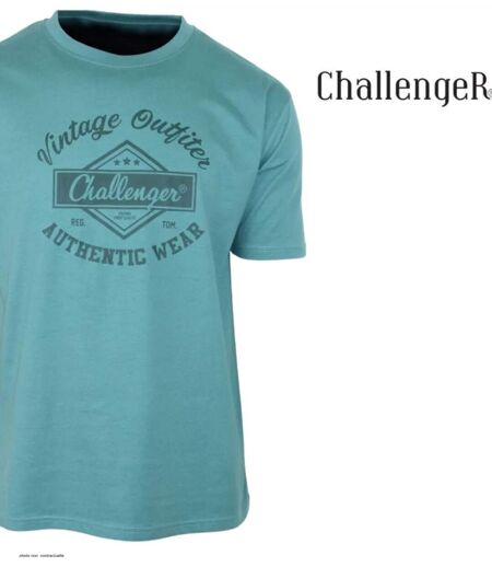 CHALLENGER TEE3003B - Tee-shirt imprimé manches courtes en coton jersey pour un confort absolu